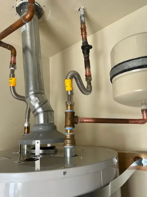 Water heater installation and plumbing repair in Evans Acres